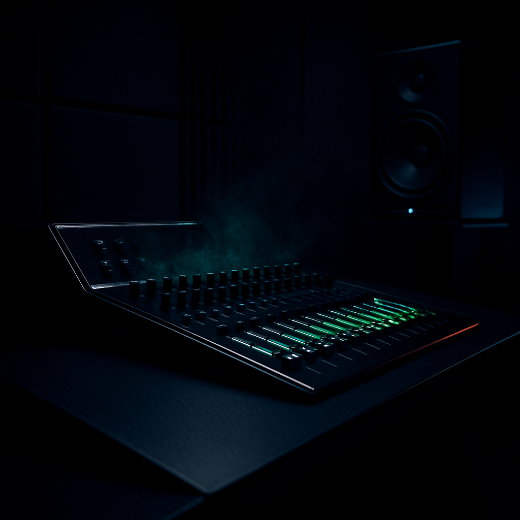 ultra dark studio setup